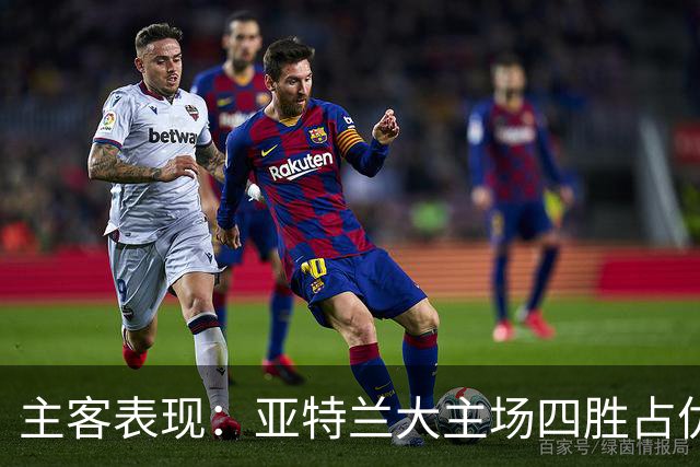 主客表现：亚特兰大主场四胜占优