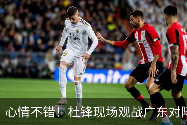 心情不错！杜锋现场观战广东对阵江苏，和身边人开心交谈