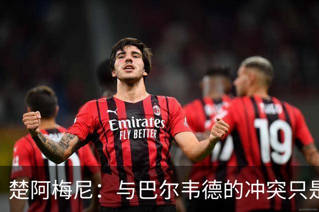 楚阿梅尼：与巴尔韦德的冲突只是小事，上了球场一切照旧